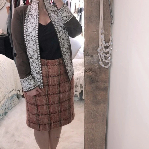 Linda Allen Ellen Tracy size 4 embroidered jacket - Picture 2 of 9